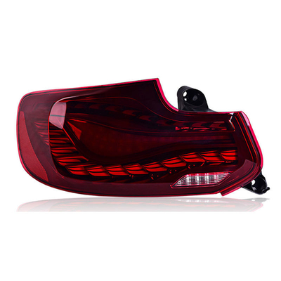Luce posteriore a doppia fila a scala di drago a LED per BMW Serie 2 Modelli 14-20 M2C F22 F23 F87
