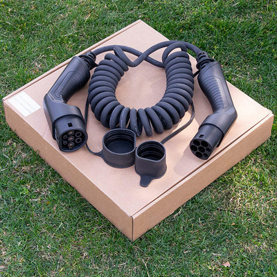 250V TPU Tipo 2 a Tipo 2 IEC 62196 Cavo di ricarica EV avvolto con tensione di funzionamento