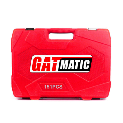 Riparazione di automobili 151PCS Scatola utensili per auto 12pt 6pt Set di utensili a presa Kit di attrezzi per riparazione di auto