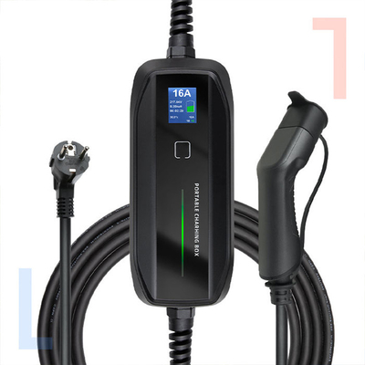 16A Scatola di ricarica portatile per veicoli elettrici Cavi di ricarica auto IP 67 3.6kw Adatti a vari veicoli