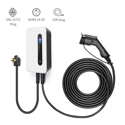 Caricabatterie per auto elettriche da 32A 7KW per prestazioni standard di montaggio a parete di Tesla Interface
