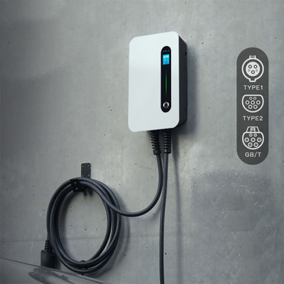 Caricabatterie per auto elettriche da 32A 7KW per prestazioni standard di montaggio a parete di Tesla Interface