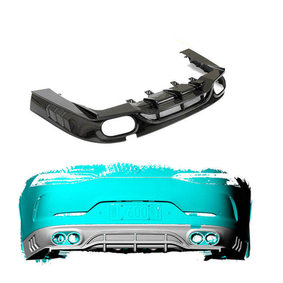 100% testato e garantito labbro posteriore in fibra di carbonio per Mercedes AMG GT 53 2019 2020
