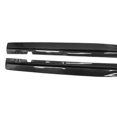 220*15*17cm gonne laterali in fibra di carbonio estensione per Mercedes-Benz Classe C W205 C205 C200