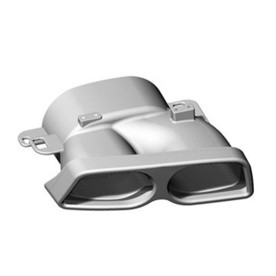 Casco di scarico per auto con caratteristiche dirette