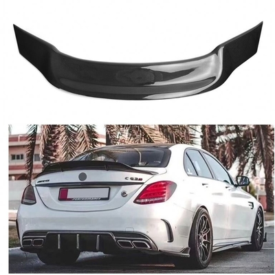 Altro anno Carbon Rear Spoiler Per Mercedes Benz Classe C W205 Sedan 2015-2019 100% testato