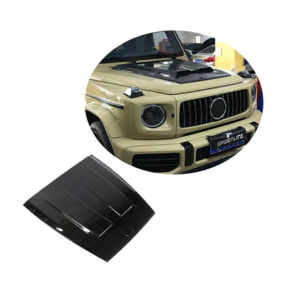 Cappa del motore in fibra di carbonio personalizzata per Mercedes-Benz W463 G-Class G500 G550 AMG 2019