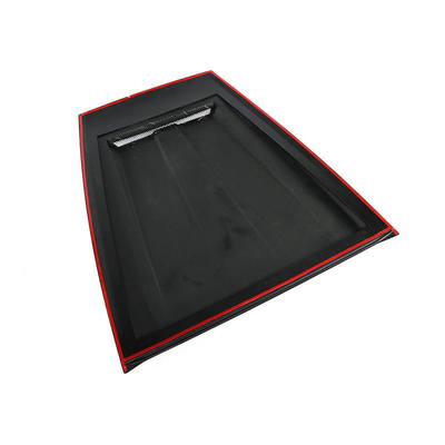 110*106.4*5CM Copertura motore in fibra di carbonio nera lucida Per Mercedes-Benz G500 G550 Amg