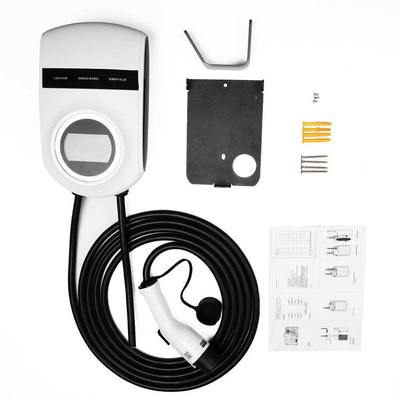 380v 11KW 22KW 8A 16A 24A 32A Piattaforma di ricarica commutabile di tipo 2 con lunghezza del cavo di 5 m