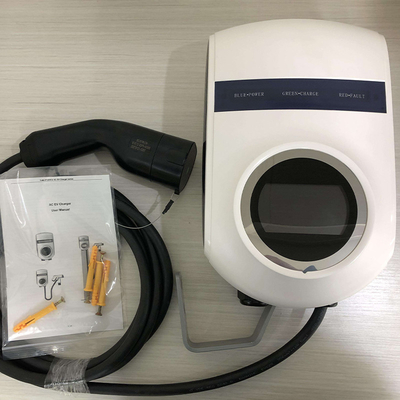 380v 11KW 22KW 8A 16A 24A 32A Piattaforma di ricarica commutabile di tipo 2 con lunghezza del cavo di 5 m