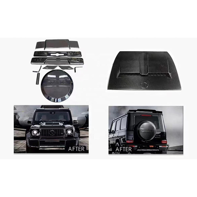 Trasforma la tua Mercedes-Benz Classe G W464 W463 G63 con il Body Kit in fibra di carbonio secca