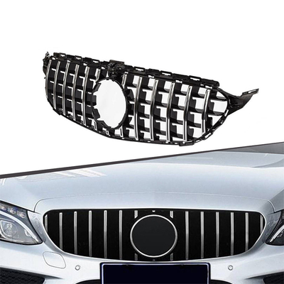 Griglia anteriore ABS GT tipo Griglia anteriore auto per Classe C W205 2014-2018
