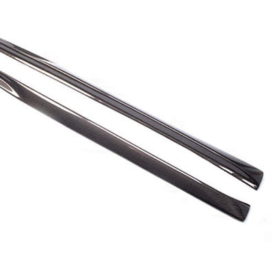 2013-2021 Scarpe laterali in fibra di carbonio Splitter per Mercedes Benz W205 C205 Sport