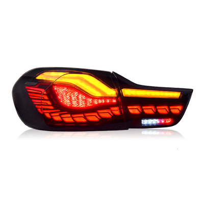 BMW Serie 4 F32 Modificato M4 Dragon Scale LED Flowing Water Steering Tail Light Assembly