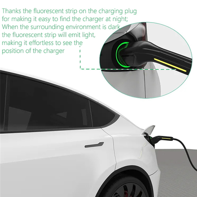 230V AC 32A EVSE 7.4KW J1772 Tipo 1 Livello 2 Sistema di ricarica portatile per veicoli elettrici