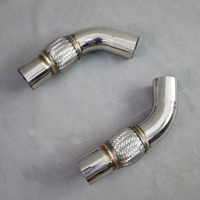 Manifold di testa di scarico a connessione liscia per Mercedes Benz CLS55 CLS500 E55 E500
