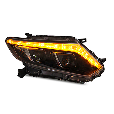 14-16 Assemblaggio dei fari X-Trail con lenti a LED modificate e segnale di svolta dell'acqua corrente