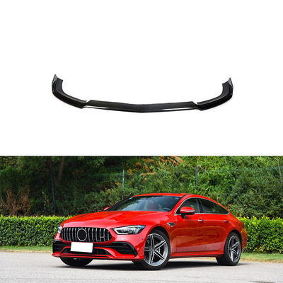 Spoiler della bocca del paraurti anteriore in fibra di carbonio personalizzato per la Mercedes AMG GT 53 Coupé 2018-2019