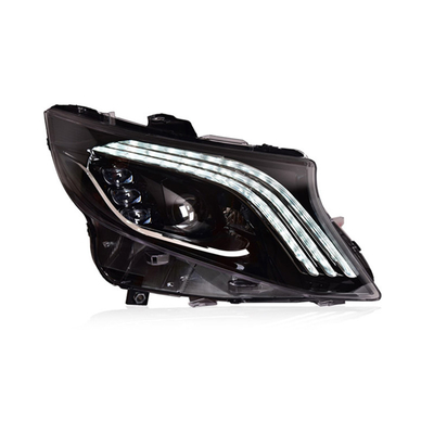 Disegno di fari a LED da 12 V per Mercedes-Benz Vito Modificato stile Maybach DRL incluso