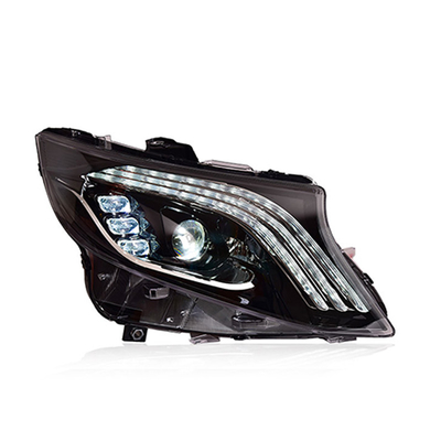 Disegno di fari a LED da 12 V per Mercedes-Benz Vito Modificato stile Maybach DRL incluso