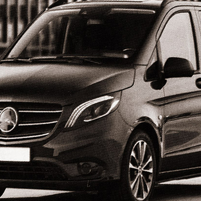 Disegno di fari a LED da 12 V per Mercedes-Benz Vito Modificato stile Maybach DRL incluso