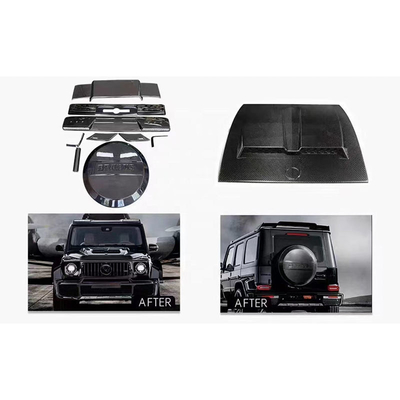 Kit corpo in fibra di carbonio secca per Mercedes-Benz Classe G W464 W463 G63