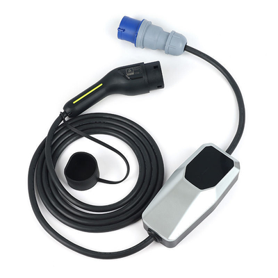 Caricabatterie EV portatili monofase con corrente di uscita 6A-8A-10A-13A-16A-20A-24A-32A