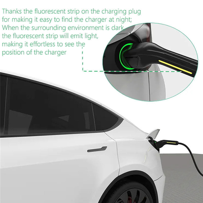 Caricabatterie per auto portatili elettriche 32A 1 fase 7Kw con 230V di tensione di funzionamento CA