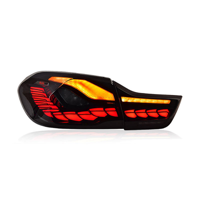 2014-2019 Lampade posteriori applicabili Running Dragon Scale Style LED per BMW Serie 4 F32