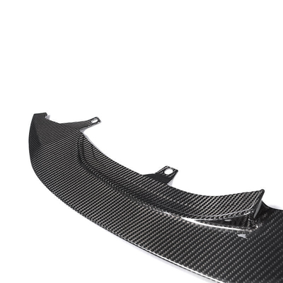 Gloss Nero M-per GT4 Stile Fibra di carbonio Labbro anteriore per BMW M4 M3 F80 F82 Labbro paraurti 2014