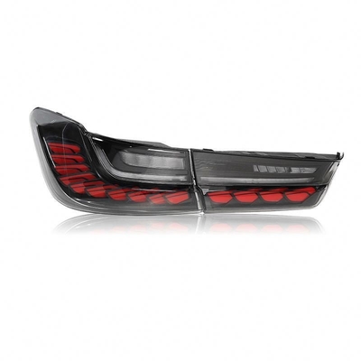 5W Upgrade Double Dragon Scale Style LED Dynamic Tail Rear Lamp Per BMW Serie 3 Lampada posteriore a LED
