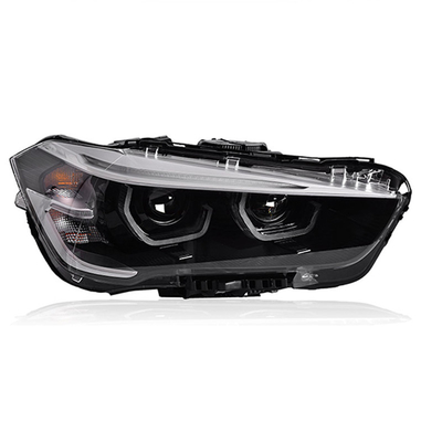 12V assemblaggio del faro cucchiaio modificato luce diurna LED Laser Lens per BMW X1