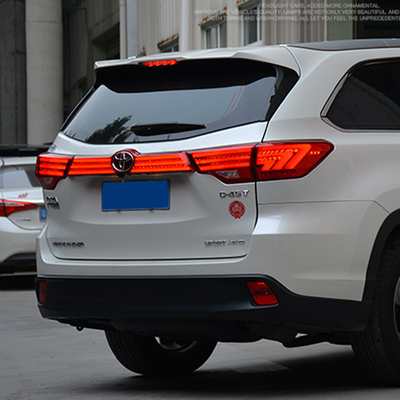 2015-2017 Anno applicabile Lampada posteriore a LED continua modificata per Toyota Highlander