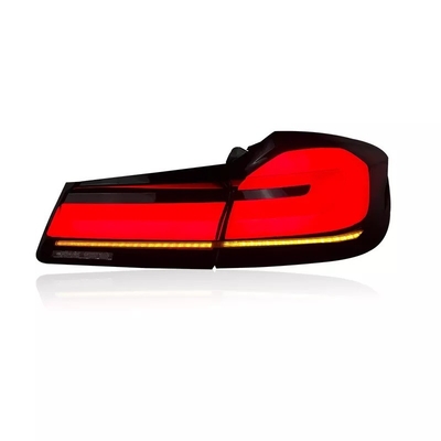 36 W di luce posteriore a LED affumicata per BMW Serie 5 2018-2021 G30 Easy Plug and Play Installazione