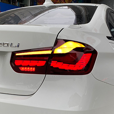 BMW Serie 3 F30 Dragon Scale Lampada posteriore a LED 2013-2019 M3 320 325i Lampada posteriore