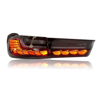 Lampada posteriore per auto a LED per BMW Serie 3 G20 G28 con segnale DRL e lampada posteriore a scala drago