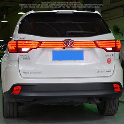 Assemblaggio di luci posteriori a LED modificato per Toyota Highlander 15-17
