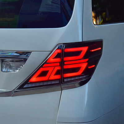Modello di auto per Toyota Alphard 2007-2013 Sistema di luci posteriori di segnale di frenata a led