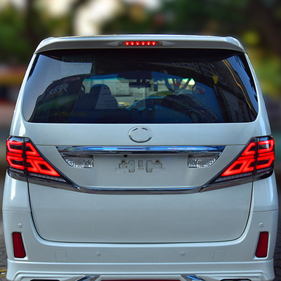 Modello di auto per Toyota Alphard 2007-2013 Sistema di luci posteriori di segnale di frenata a led
