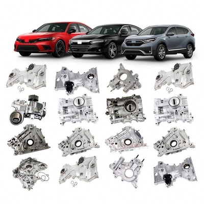 Pompa dell'olio motore per Honda Civic City CR-V CRV Accord Fit Jazz Odyssey Vezel HR-V Opzione