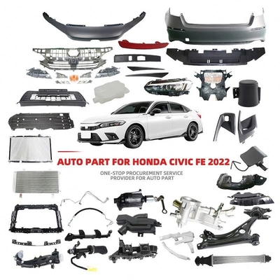 Ricambi di plastica/alluminio/acciaio per auto Honda Civic FE1 FE 11th Gen 2022 2023 100% testato