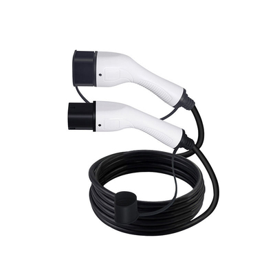 Cable di ricarica per veicoli elettrici di tipo 2 32A a 3 fasi, resistente a -30°C a 50°C e a corrente nominale di 32A