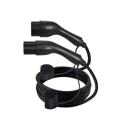 Cable di ricarica per veicoli elettrici di tipo 2 32A a 3 fasi, resistente a -30°C a 50°C e a corrente nominale di 32A