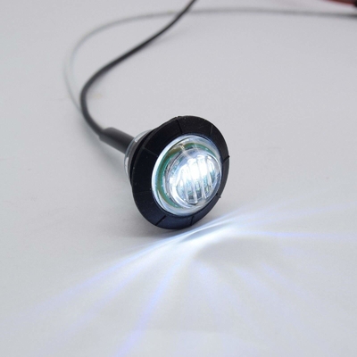 12V luci di nebbia a LED luce diurna DRL lampada di nebbia di guida per auto rosa e viola