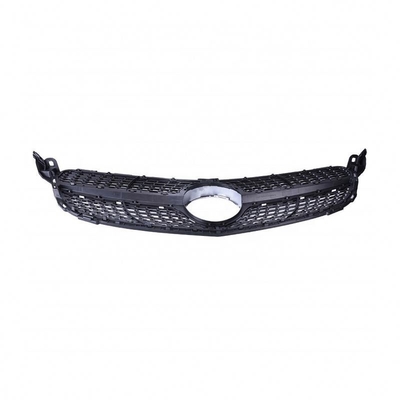 Silver Black Plastic Car Front Bumper Diamond Grille per Mercedes W205 OEM 2058881260