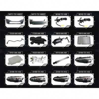 Ricambi auto 100% testati per Honda Civic Fe 2020 2021 2022 2023 Car Body Kits Car Bumpers