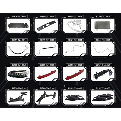 Honda Civic FE 2020 2021 2022 2023 Altri ricambi auto accessori Giappone Ricambi auto