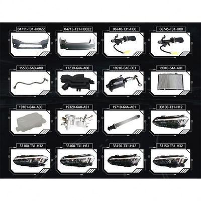 Kit di carrozzeria per Honda Civic Fe 2020 2021 2022 2023 Necessità di sostituzione/riparazione diretta