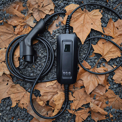 Home/Commercial Portable EV Charger con rating IP66 e corrente regolabile 6A/16A