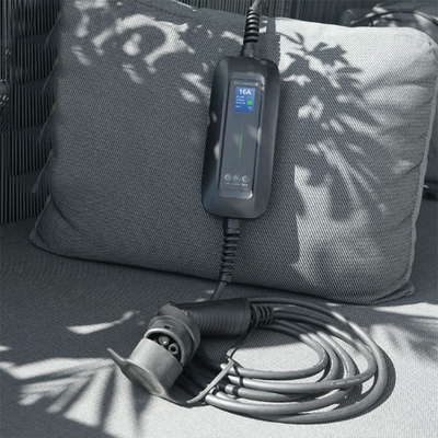 Home/Commercial Portable EV Charger con rating IP66 e corrente regolabile 6A/16A